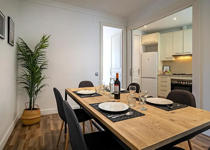 巴塞罗那阳台居住公寓 公寓 *